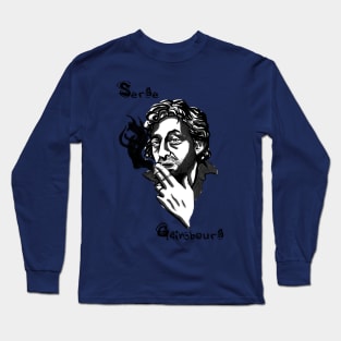 Serge Gainsbourg Long Sleeve T-Shirt